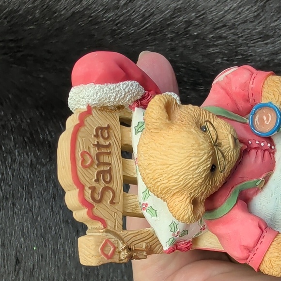 Cherished Teddies Santa Bear Figurine 1998 - Picture 7 of 10